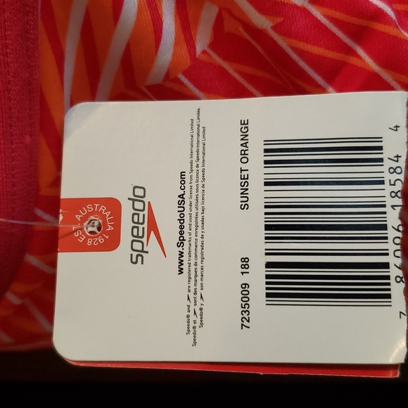 Speedo New With Tag...size 11/12 Womens swimsuit.  NEW! - Picture 5 of 5